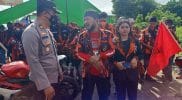 Kapolsek Curug AKP Agung Nurgroho Pimpin Pengamanan Keberangkatan Ormas PP Yang Hendak Demo di Gedung DPRD Kabupaten Tangerang