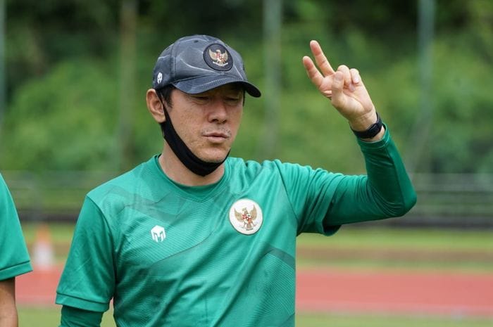 Pelatih Timnas Indonesia Shin Tae-Young, Foto : bolasport