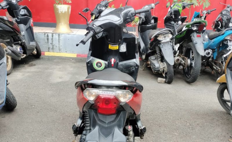 Foto: BB Sepeda Motor Yang Dicolong Pelaku Saat Korban Lakalantas.