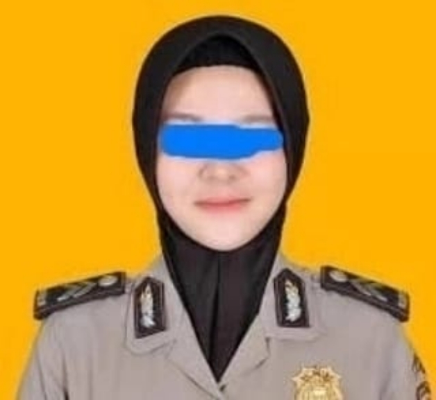 Foto: FN (28) Seorang Polwan Yang Bakar Suami Hingga Meninggal Dunia.