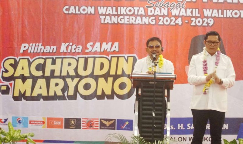 Foto: Pasangan Calon Wali Kota Tangerang, H. Syachrudin dan H. Maryono.