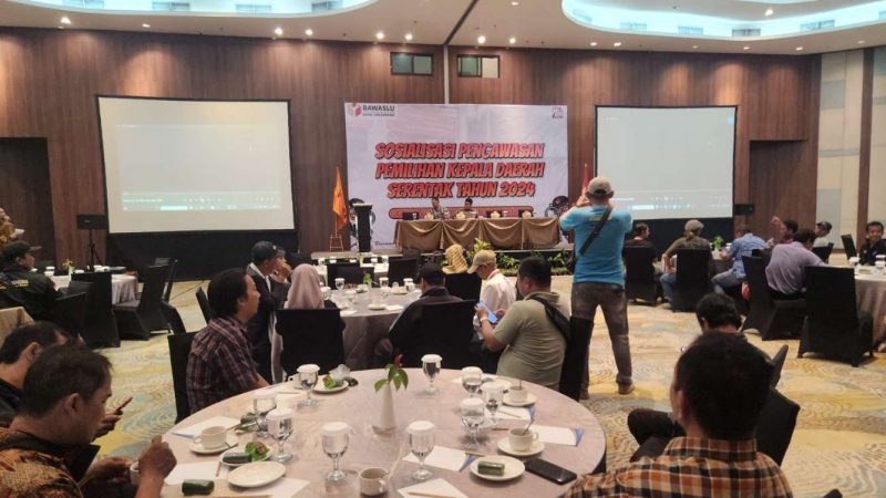 Foto: Sosialisasi Pengawasan Pemilihan Kepala Daerah Serentak Tahun 2024, Bawaslu Kota Tangerang.