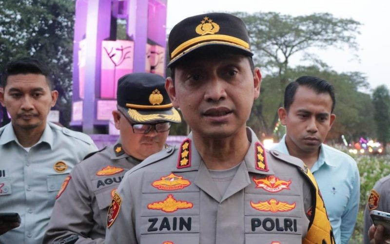 Foto: Kapolres Metro Tangerang Kota Kombes Pol Zain Dwi Nugroho Saat Memberikan Keterangan Pers.