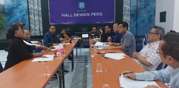 Foto: Proses Verifikasi Bacalon Ketua Umum dan DK PWI Pusat Jelang Kongres 2025.