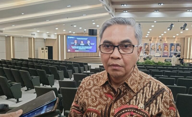Foto: Ketua KPK RI, Setyo Budiyanto Saat Memberikan Keterangan Pers Usai Acara Seminar Nasional di UPH Tangerang.