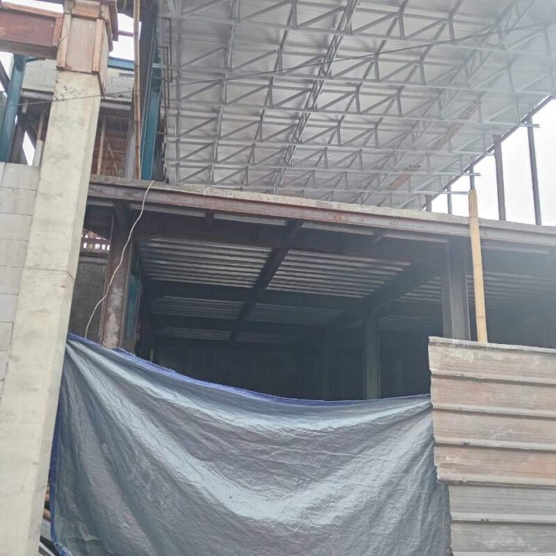 Foto: Lokasi Pembangunan Gedung di Panunggangan Barat, Kecamatan Cibodas.