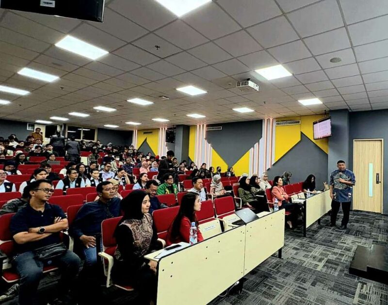 Foto: Universitas Pradita Saat Gelar Workshop Jurnalist di Acara Disnatalis ke-9.