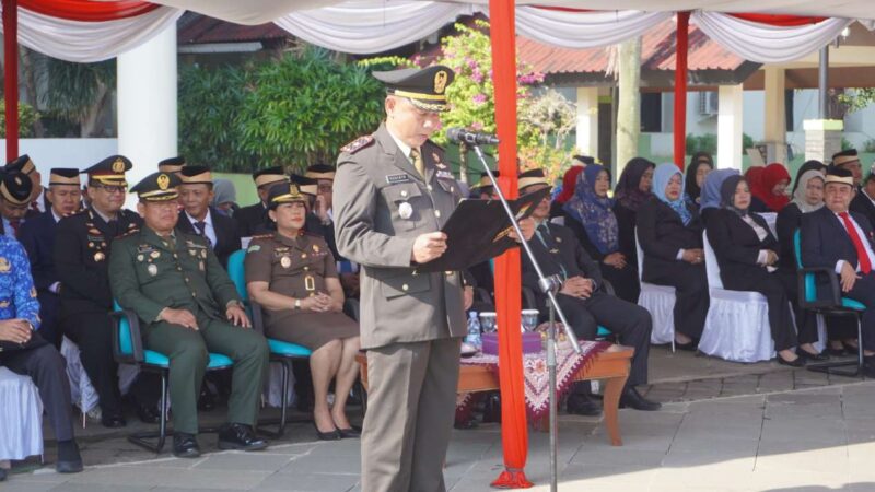 Foto: Suasana Upacara Hari Kesaktian Pancasila di Tigaraksa Tangerang 1 Oktober 2025.