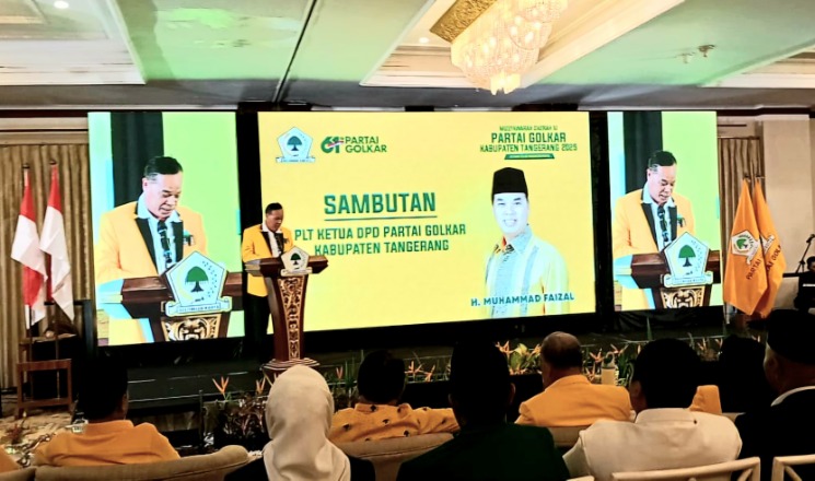 Foto: Suasana Musda ke-XI DPD Golkar Kabupaten Tangerang.