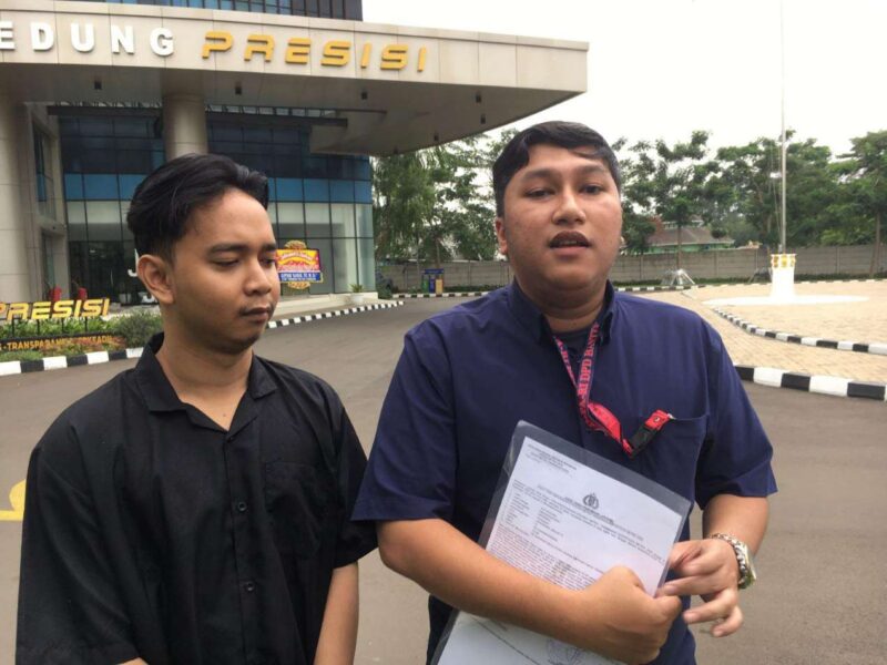 Foto: Kuasa Hukum Korban Kasus Pencabulan Anak Saat Memberikan Keterangan Pers.