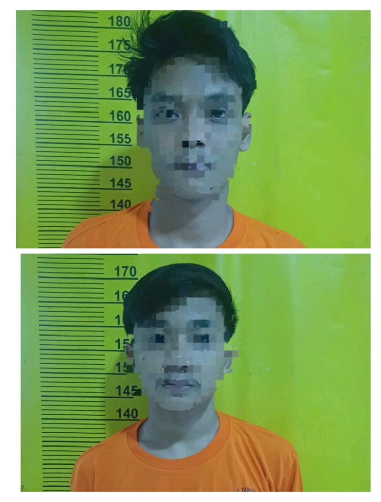 Foto; Foto Dua Pelaku Curanmor Saat Diamankan Polsek Tangerang. 