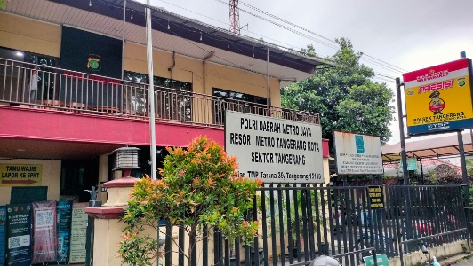 Foto:Kantor Mapolsek Tangerang (Benteng).