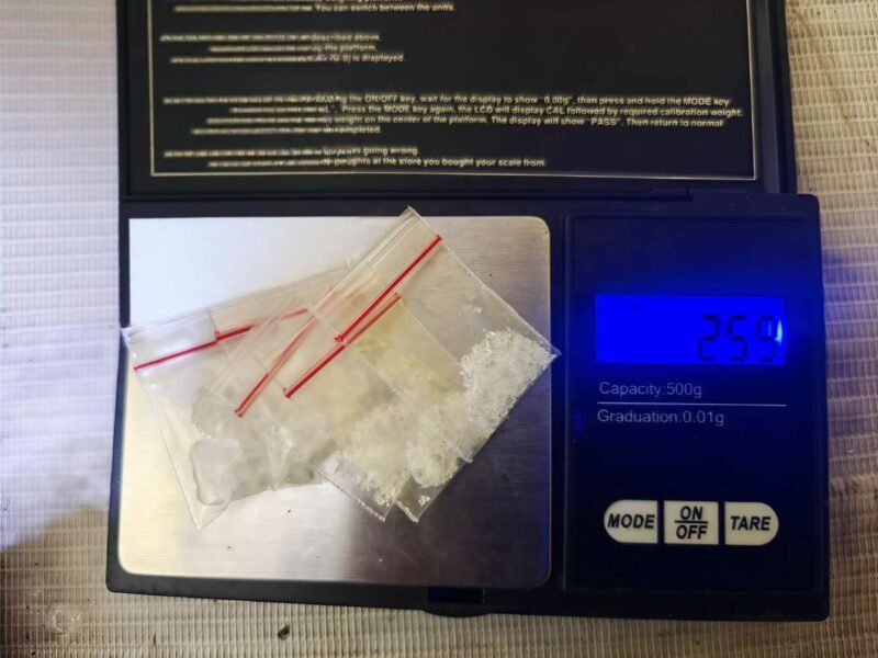 Foto: Barang Bukti Sabu Milik Seorang Bandar Yang Diamankan Polsek Pakuhaji.