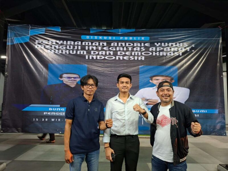 Foto: Aktifis Tangerang Berfoto Bersama Usai Gelar Diskusi.