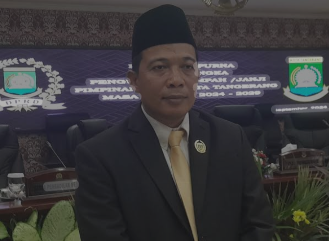 Foto: Ketua DPRD Kota Tangerang, Rusdi Alam.