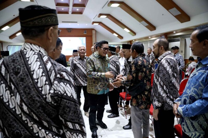 Foto: Wakil Walikota Tangerang, H. Maryono Hasan Saat Menghadiri Acara Halalbihalal Purnawirawan Polri.