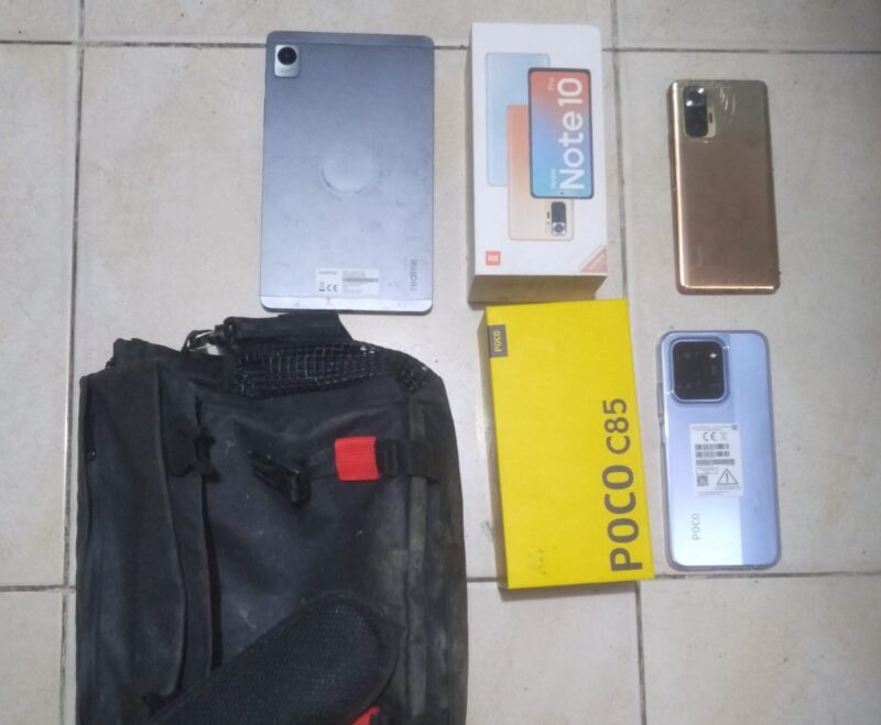 Foto: BB Curhat Saat Diamankan Polsek Karawaci. 