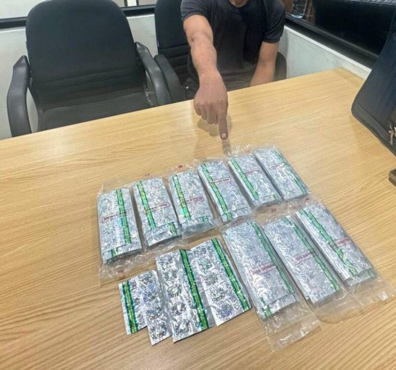 Foto: BB Obat Keras Tanpa Izin Saat Diamankan Polres Metro Tangerang Kota.