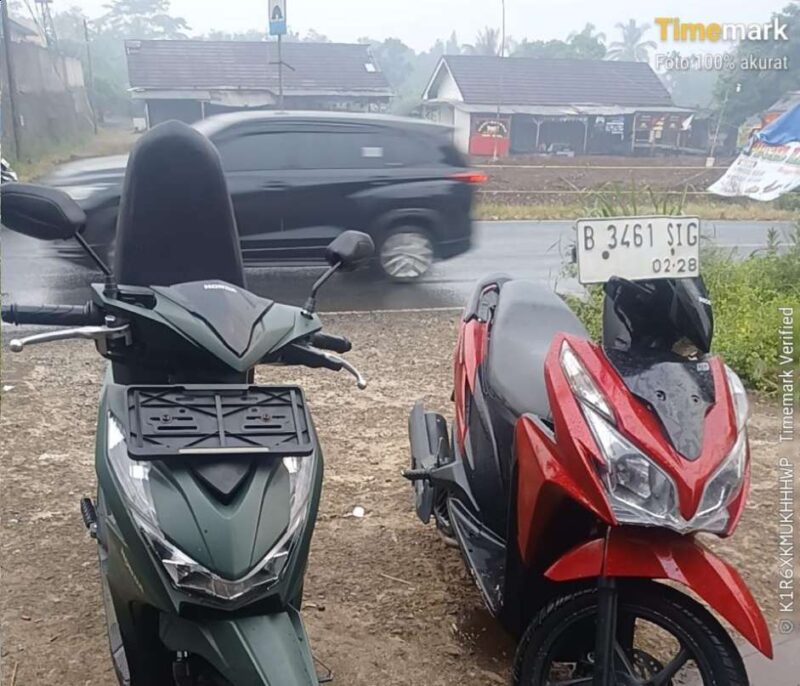 Foto: BB 2 Unit Motor Hasil Curian. 