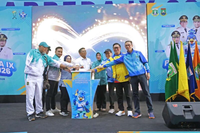 Foto: Wakil Wali Kota Tangerang, H.Maryono Hasan Bersama  Gubernur Banten, Andra Soni Saat Menghadiri Pembukaan Pepaperda di Cilegon 2026.