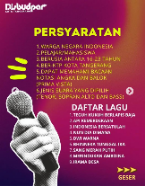 Foto: Pemplet Pengumuman Pendaftaran Audisi Gita Bahana Nusantara Tingkat Kota Tangerang..