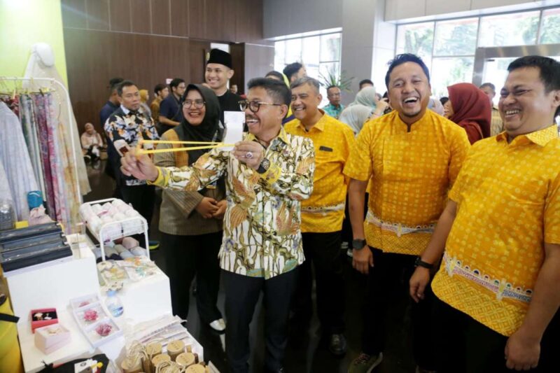 Foto: Wali Kota Tangerang, H. Sachrudin Saat Menghadiri Indonesia City Expo (ICE) 2026 di Medan Sumatra Utara.