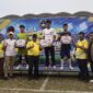 Foto: Liga Persatuan Sepak Bola Seluruh Indonesia (PSSI) Soeratin Piala Wali Kota Tangerang 2026 U-13, U-15, dan U-17 Resmi Tuntas, Kadispora Kota Tangerang, Kaonang dan Ketua PSSI Berfoto Bersama.