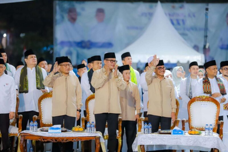 Foto: Walikota Tangerang, H. Sachrudin Bersama Wakil Walikota Kota Tangerang, H. Maryono Saat Menghadiri Pembukaan MTQ ke - XXV Kota Tangerang Tahun 2026.