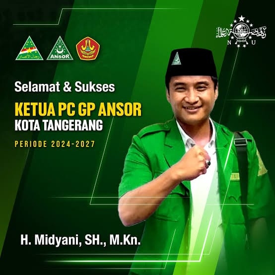 Ketua Ansor Kota Tangerang. 
Foto: (Frwt)