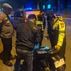 Anggota Polsek Kelapa Dua Saat Menggelar Razia Stasioner. 