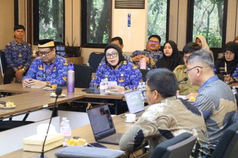 Wakil Bupati Tangerang, Intan Nurul Hikmah membuka secara resmi tahapan seleksi wawancara Lomba Kreativitas dan Inovasi Kanvas Gemilang Tahun 2026.
