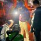 Tiga Pelaku Diduga Jaringan Curanmor Saat Ditangkap Tim Opsnal Resmob Polres Metro Tangerang Kota. 