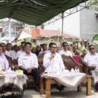 Wakil Walikota Tangerang, H.Maryono Hasan saat menghadiri peresmian serentak pembangunan Program Kawasan Permukiman, Pengembangan Perumahan, serta Peningkatan Prasarana, Sarana, dan Utilitas Umum (PSU) Tahun Anggaran 2025 oleh Gubernur Banten.