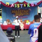 Wali Kota Tangerang, H. Sachrudin Saat Menghadiri MasstaRun 2026 & Family Gathering yang digelar di lingkungan SMPIT Asy-Syukriyyah Cipondoh, Kota Tangerang, Minggu (27/09/2026).