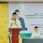 Kamenag Kabupaten Tangerang H. Akhmad Jubaedi, S.Ag., M.Pd. Saat Menyampaikan Sambutan.