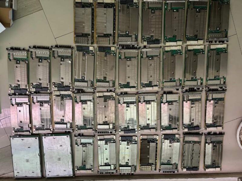 Alat Tower BTS Hasil Curian Saat Diamankan Unit V Resmob Polres Metro Tangerang Kota.