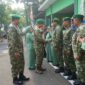 Komandan Kodim 0510/Tigaraksa yang baru, Letkol Inf Yudha Fuady Putra, S.Kom., M.I.P. Saat Disambut Tradisional Korps di Makodim 0510 Tigaraksa. 