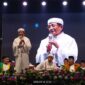 Menteri Agama RI, Prof. DR. KH. Nasaruddin Umar, MA., Saat Menyampaikan Tausyiah di Acara Peringatan Maulid Nabi di Ponpes Assalam Kemiri. (foto: SB.Com)