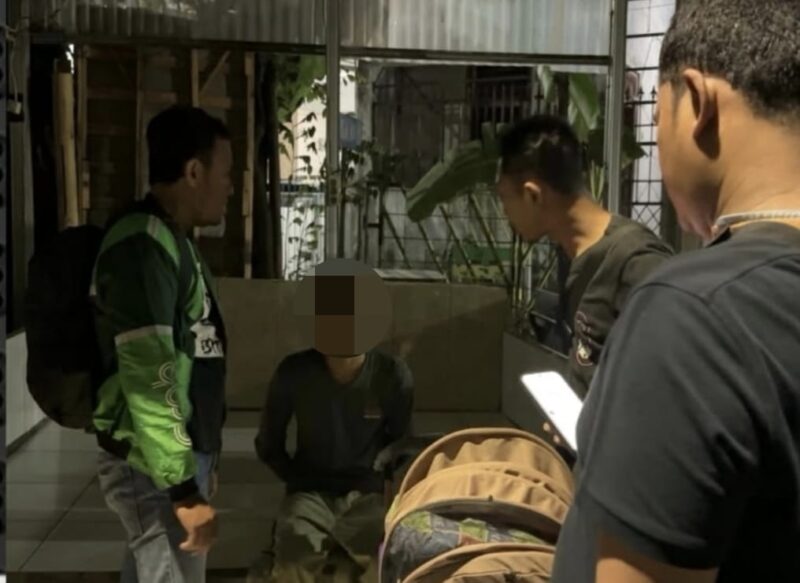 Tim Resmob Polres Tangerang Kota Saat Mengamankan 1 Pelaku Perampasan Motor di Karawaci.
