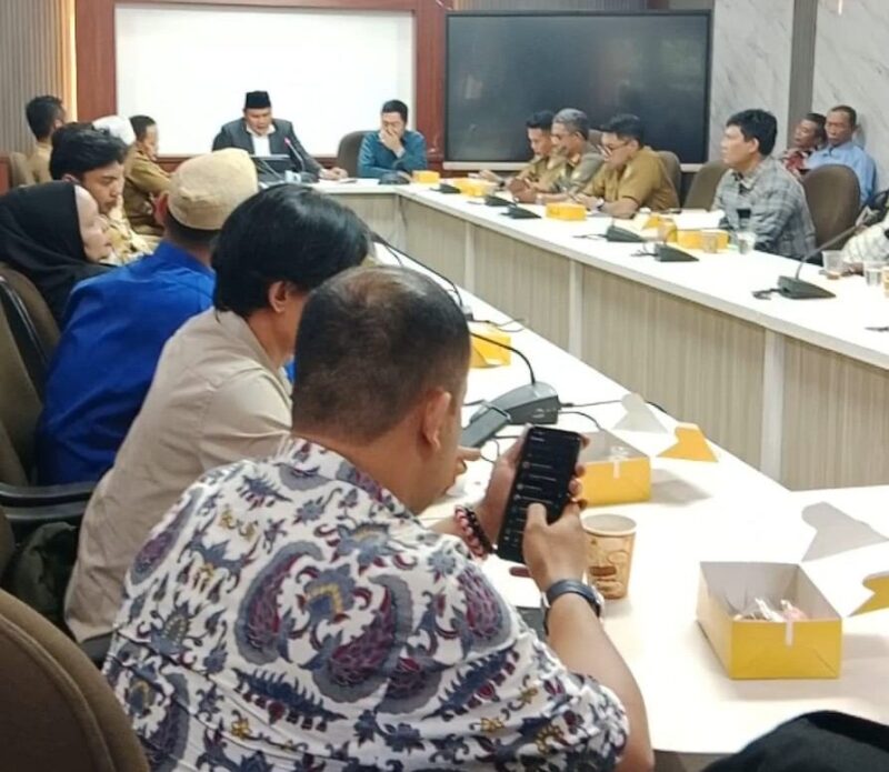 RDP di DPRD Kota Tangerang.