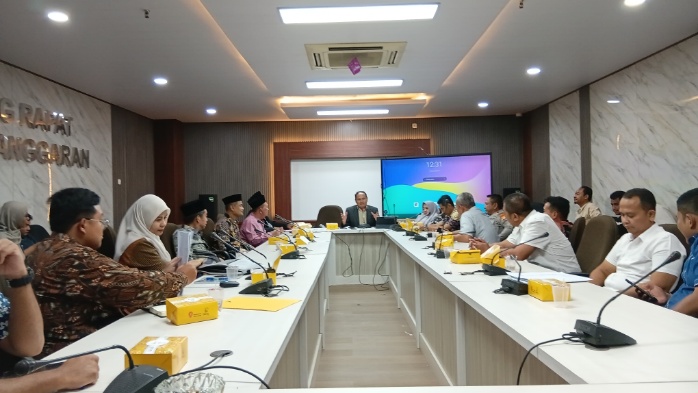 RDP Lanjutan Polemik Tanah Wakaf Gaelong di DPRD Kota Tangerang.