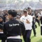 Wali Kota Tangerang, H. Sachrudin Saat Berada di Tengah-tengah 5000 Atlet Silat Tingkat Pelajar di Stadion Benteng Reborn.