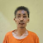 EM Terduga Pelaku Curanmor Saat Diamankan Polsek Benda. 