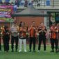 Wakil Walikota Tangerang, H. Maryono Hasan Saat Membuka Turnamen Mini Soccer MPC PP Kota Tangerang.