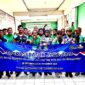 Satlantas Polres Metro Tangerang Kota Berfoto Bersama Ojol di Operasi Patuh Jaya 2026.